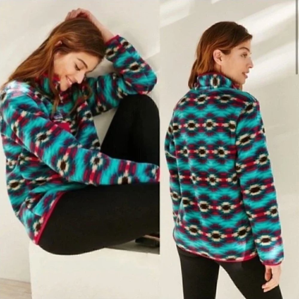 Patagonia Pullover S Lightweight Synchilla Snap-T Fleece Southwestern Desert